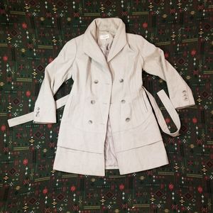 Calvin Klein double breast size 13 trench coat